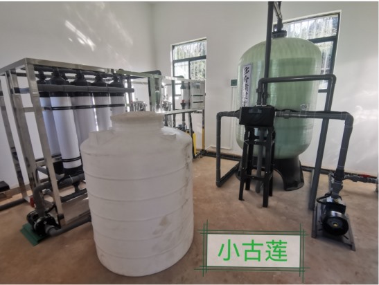 昆明市西山區(qū)農(nóng)村供水保障項目 16T/h超濾凈水設備